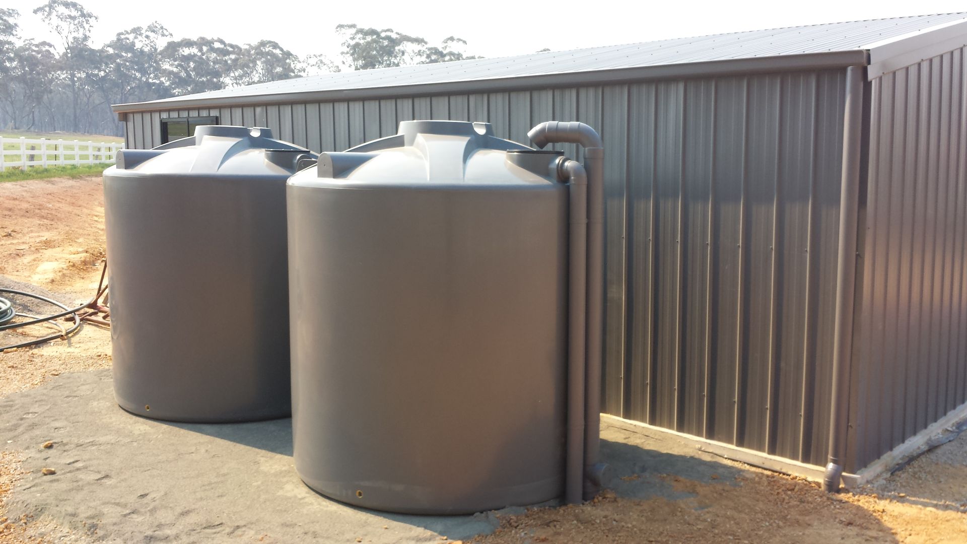 Black Water Tank — Bendigo VIC — Town Tanks