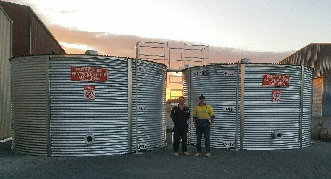 Water Storage Tank — Bendigo VIC — Town Tanks